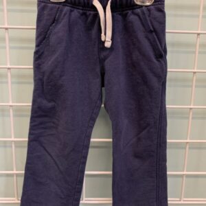 Size 3T - Blue Pocket Pant (White Drawstring)