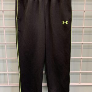 Size 3T - Black/Green Mesh Under Armour Pant