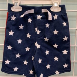 Size 3T - Blue/White Star Short