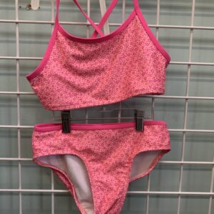 Size 10/12 - Pink Cheetah Bikini Swimsuit