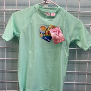 Size 14/16 - Green Rash Guard (New)