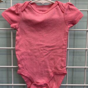 Size 03/06 Month - Pink Onesie