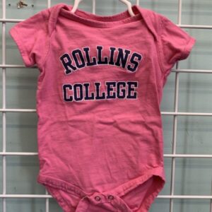 Size 06 Month - Pink Rollings College Onesie