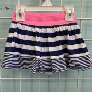 Size 24 Month - Pink/Blue/White Skirt