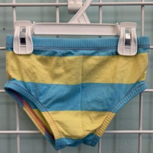 Size 2T - Yellow/Blue Hanna Bloomer