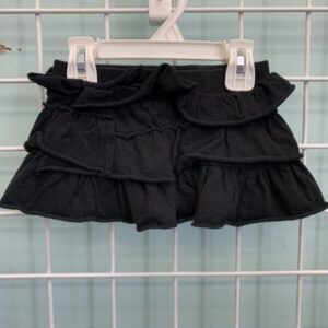 Size 3T - Black Ruffle Skirt