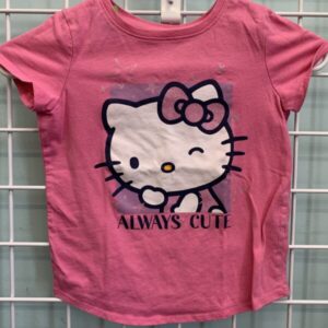 Size 6 - Pink Hello Kitty Shirt