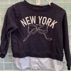 Size 6x/7 - Blue New York Sweatshirt