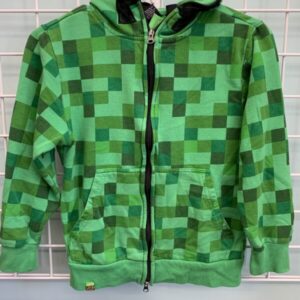 Size 8 - Green Minecraft Sweatshirt