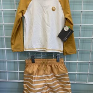 Size 2T - Yellow Swim Set (New)