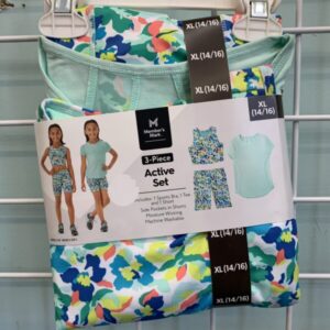 Size 14/16 - Green Active Set (New)