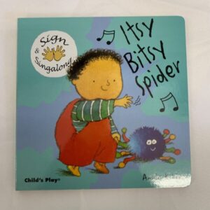 Board Book - Sign & Signalong, Itsy Bitsy Spider