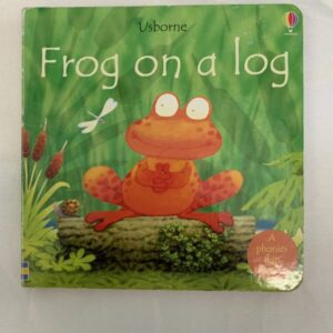 Board Book - Usborne, Frog on a Log