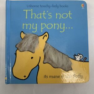 Board Book - Usborne, That's Not My Pony