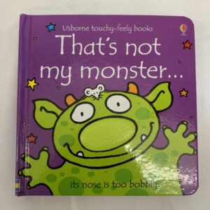 Board Book - Usborne, That's Not My Monster