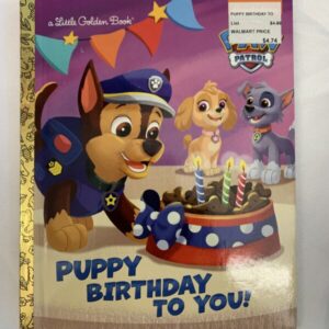 Picture Book - Little Golden, Paw Patrol, Puppy Birthday to You!