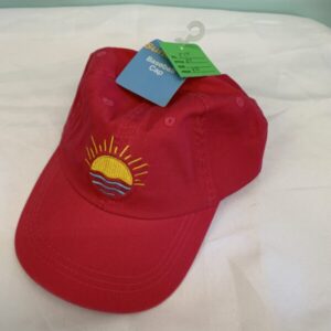 Hat -  Youth - OSFM, Pink Ball Cap (New)