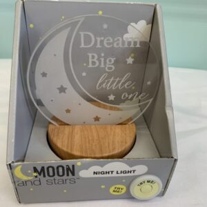 Gear: Moon & Stars, Dream Big Little One Night Light (New)
