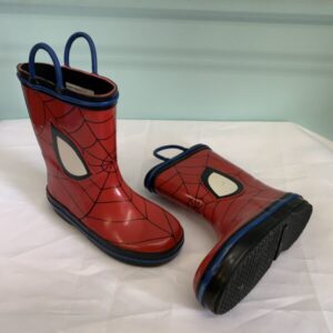 Boots - Size 09/10 Toddler, Red Spider Man Rain Boot