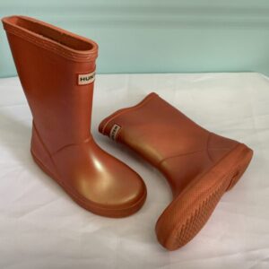 Boots - Size 10B/11G Toddler, Orange Hunter Rain Boot