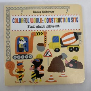Board Book - Usborne, Colorful World: Construction Site