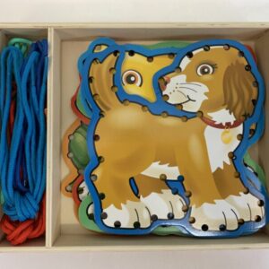 Puzzle: 5 Piece Melissa & Doug - Lace Cards - Pets
