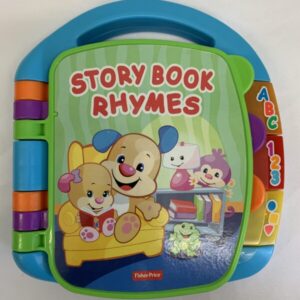 Toy: Fisher Price Musical Rhymes Book in Blue