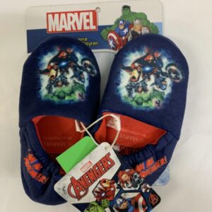 Slipper - Size 11/12 Toddler, Blue Avengers (New)