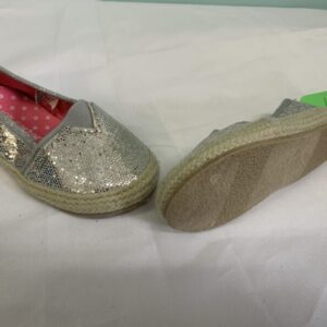 Shoes - Size 05 Infant, Silver Slip On
