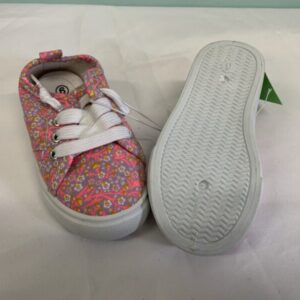 Shoes - Size 06 Toddler, Pink Floral Swiggles (New)