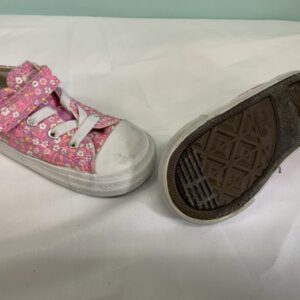 Shoes - Size 07 Toddler, Pink/Purple Floral Converse