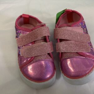 Shoes - Size 07 Toddler, Pink Sequin Laura Ashley
