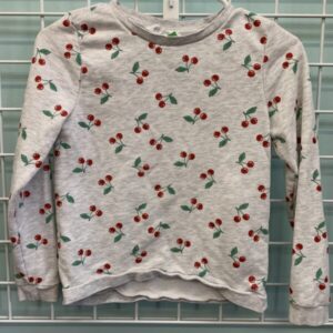 Size 8/10 - Grey/Red Sweatshirt