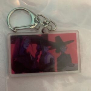 Toy - K Pop Demon Hunter:  Keychain - Huntrix as Saja (New)