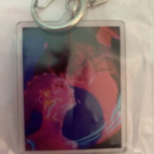 Toy - K Pop Demon Hunter:  Keychain - Jinu & Rumi (New)