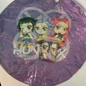 Toy - K Pop Demon Hunter:  Mylar Huntrix Balloon - Set of 2 (New)