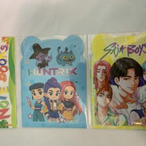 Toy - K Pop Demon Hunter:  Notebook - Yellow/Blue (New)