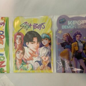 Toy - K Pop Demon Hunter:  Notebook - Yellow/Purple (New)