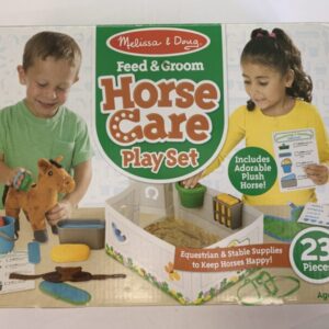 Toy: Melissa & Doug Feed & Groom Horse Care Set