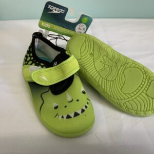 Water Shoe - 07/08 Toddler, Green Dinosaur Speedo (New)