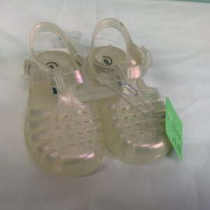 Sandal - 06 Toddler, White Jelly Cat & Jack (New)