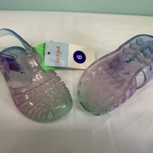 Sandal - 06 Toddler, Purple/Green Jelly Cat & Jack (New)