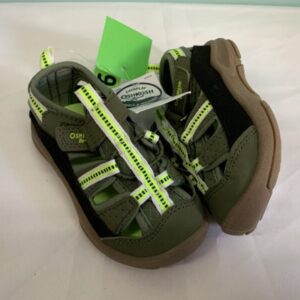 Sandal - Size 06 Toddler, Green Oshkosh (New)