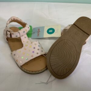 Sandal - Size 08 Toddler, Pink Star Cat & Jack (New)