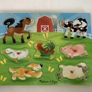 Puzzle: 7 Piece Melissa & Doug - Sound Puzzle - On The Farm
