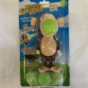 Toy: Squeeze Popper - Monkey (New)