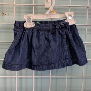 Size 12 Month - Blue Jean Skirt Short