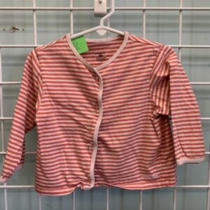 Size 24 Month - Pink Stripe Patagonia Jacket