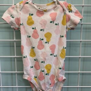 Size 24 Month - White Pear Onesie