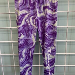 Size 2T - Purple/White Champion Legging